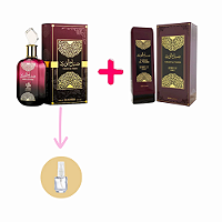 Combo Paixão - Fracionado 5ml Sabah Árabe + hidratante Sabah 200ml