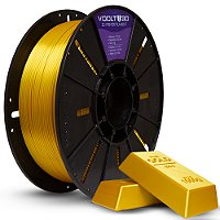 Filamento Para impressão 3D | PLA PREMIUM DOURADO VSILK 1.75mm VOOLT3D