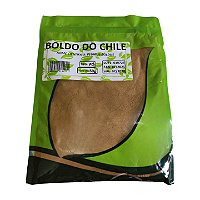 Boldo do Chile em Pó 50g – Chá Instantâneo para Fígado, Digestão e Detox Natural