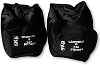 Par de Caneleiras Tornozeleiras de Peso 5kg - Glamour & Cia Fitness