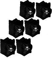 Kit de Caneleiras Profissionais DiamondFit: 3 Pares de 1Kg a 3Kg