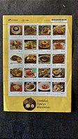 Folha de Selos do Brasil Completa - Comidas Tipicas Brasileiras - Brasil 2019 - Mint