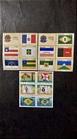 03 Série de Selos Comemorativos do Brasil - Mint