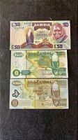 03 Cédulas Estrangeiras - Zambia - FE