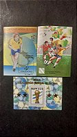03 Blocos de Selos Comemorativos do Brasil - Mint