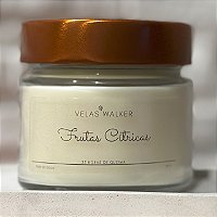 Vela Cera Natural Aroma Frutas Cítricas