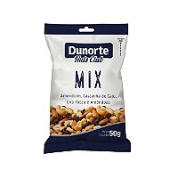 MIX DE NUTS, AMENDOIM, UVA PASSA, CASTANHA DE CAJU E AMÊNDOAS 50G 10 UNIDADES - NUTS CLUB