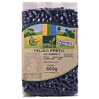 Feijão Preto Orgânico 500gr   - Sem glúten