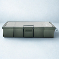 Estojo de Pesca DS 2103-GRE - 15 x 9 x 3 cm