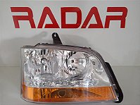 Farol S-10/Blazer 01/03 Cromado/Ambar TYC
