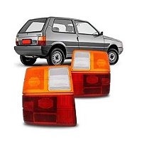 Lente Traseira Fiat Uno 84/03 Tric/Acril