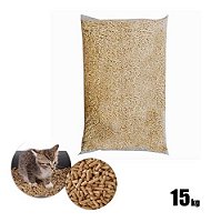 Granulado Higiênico de Madeira para Aves, Gatos, Répteis e Roedores - PLURI-PE