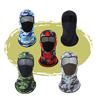 Bandana Mascara De Pesca Balaclava Respirador Proteção Uv50+