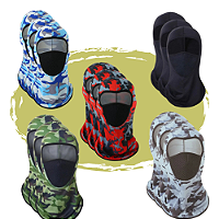 Kit 3 Bandanas Mascara De Pesca Balaclava Respirador Proteção