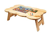 Kit Mesa Nuvem + Livrinho e lápis de cor