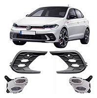 Par Farol De Milha Com Led  Polo Gts 2023 2024 2025