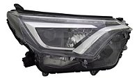 Farol Principal Rav4 Hid Led Eletrico C/ Motor Ld 17 18
