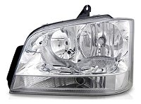 Farol Principal S10 Blazer 01/12 Cromado Pisca Cristal Le