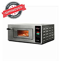 Forno de Pizza Elétrico Profissional Pedra Refratária 40cm FLP400D Seminovo