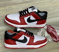 Tênis Nike Dunk Pro Série Premium Preto Vermelho