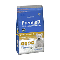 Ração Premier Pet Ambientes Internos Cães Filhotes Frango e Salmão