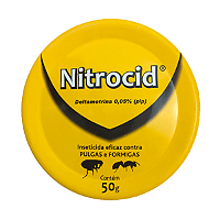 Inseticida Nitrosin Nitrocid Antipulgas e Formigas 50g