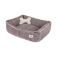 Cama de Linho Marrom