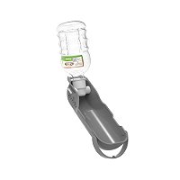 Bebedouro Portátil Plast Pet Eco para Cães Cinza 300 mL