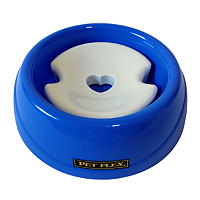 Bebedouro Pet Flex para Cães de Pelo Longo Azul