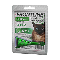 Antipulgas e Carrapatos Frontline Plus para Gatos 0,5mL