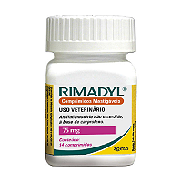 Anti-Inflamatório Zoetis Rimadyl 75mg - 14 Comprimidos