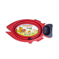 Brinquedo Arranhador DuraPets Durafish 3 em 1 Vermelho para Gatos