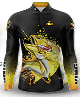 Camiseta Tucunaré de pesca King com proteção UV