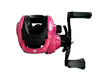 Carretilha Rosa Albatroz M21 Pink Drag 5kg 6.3:1   3+1