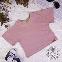 Camiseta Oversized Bebê 0 a 4 Anos – Miniatto Algodão