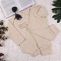 Conjunto Body com Mijão Suedini – Algodão 100% -Apenas tamanho P