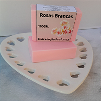 Sabonete Rosas Brancas
