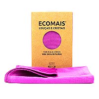 PANO MÁGICO LOUCAS E CRISTAIS ROSA