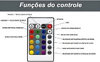 Fita De LED 5 Metros Mudança De Cor RGB Onex LED-9221