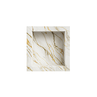 Nicho De Porcelanato 30x30cm Calacata Oro