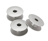 KIT COM 10 BOBINAS DE ALUMINIO GRANDE PARA TRANSPORTE DUPLO E TRIPLO