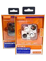 Fone De Ouvido Wireless Som Alta Definição Basike FON-20391