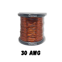 1 KG FIO ESMALTADO COBRE 30 AWG