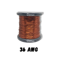 1 KG FIO ESMALTADO COBRE 36AWG