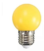Lâmpada led bolinha G45 1,5w decorativa amarela E27 220v Galaxy Led.