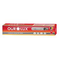 Lâmpada Sódio Tubular 250W E40 Ourolux.