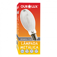 Lâmpada Metálica Ovoide 70W E-27 5000K Ourolux.