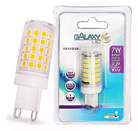 Lâmpada LED G9 7W 6000K bivolt.
