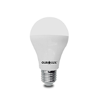 Lâmpada Superled Ouro 6W bivolt 6500K.