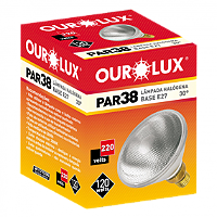 Lâmpada PAR38 120W 220V 30º.